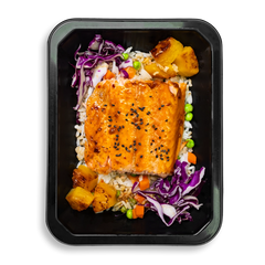 Salmon Says Teriyaki
